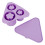 (Purple) Silikon-Eiswürfelform 20-40zylinder mit Deckel Pink 3