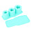 (Blue) Silikon-Eiswürfelform 20-40oz Sternform Grün 3