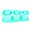 (Blue) Silikon-Eiswürfelform 20-40oz Sternform Grün 2