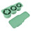 (Green) Silikon-Eiswürfelform 20-40oz Sternform Grün 3