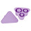 (Purple) Silikon-Eiswürfelform 20-40zylinder mit Deckel Pink 4