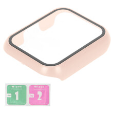 (Sakura Pink) PC Tempered Glass Case for Realme Watch 2 Midnight Blue