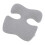(Light Gray) Ergonomisches Memory-Foam-Kissen Dunkelgrau 2