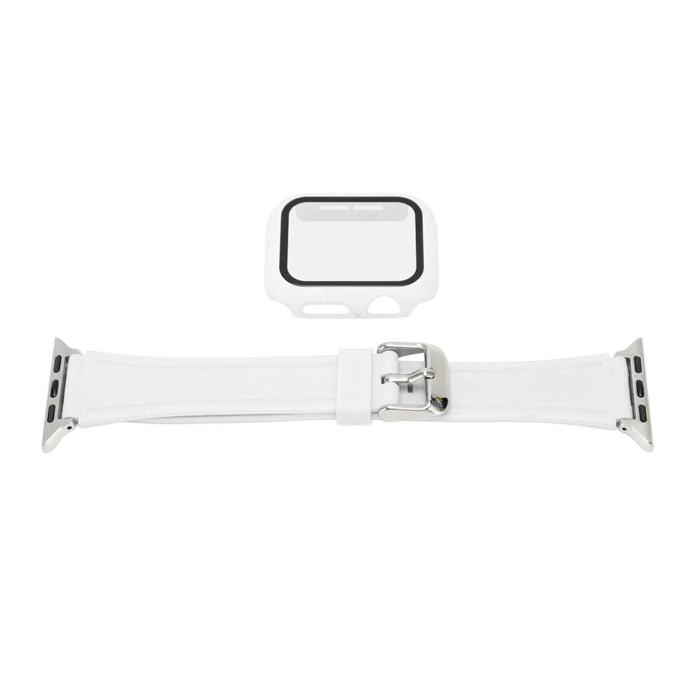 (White) 40Mm Replacement Watchband Pc Tpu Strap For Iwatch Pink Pink,White 667859197147