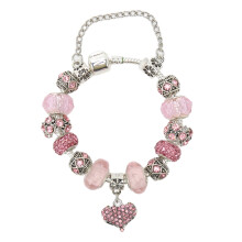 Women Beads Bracelet DIY Valentine Gift 17cm