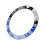 38mm Black Blue Watch Bezel Insert Ceramic GMT 4