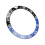 38mm Black Blue Watch Bezel Insert Ceramic GMT 5