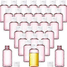 (Pink) Refillable Bottles With Flip Cap