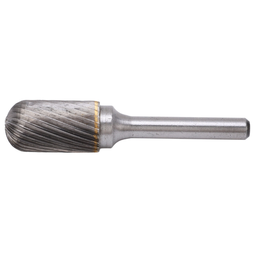 Carbide Rotary Burr Bit For Metal & Wood Deburring, 6.35Mm Silver 8481357186425