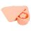 (Pink) Silikon-Eiswürfelform 20-40zylinder mit Deckel Pink 2