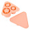 (Pink) Silikon-Eiswürfelform 20-40zylinder mit Deckel Pink 3