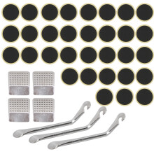 39Pcs Bicycle Inner Tube Repair Kit with Patch and Lever
