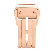 Stainless Steel Butterfly Clasp 18mm Rose Gold