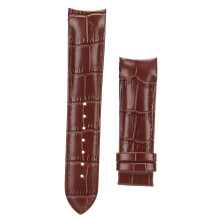 PU Leather Watch Band Quick Release 22mm 20mm Brown