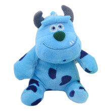 (Blue) Soft Plush Toy Pendant Cartoon Stuffed Doll Green