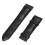 2pcs 23mm 20mm Width Black Watch Strap Unisex Replacement 5