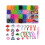 32 Grids Rubber Bands Refill Kit DIY Bright Color Bracelet 4