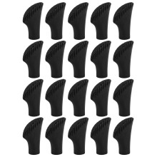 20pcs Walking Stick Tip Protector Hiking Pole Replacement Ends