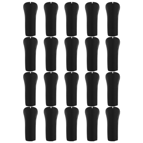 20pcs Walking Stick Tip Protector Hiking Pole Replacement Ends 2