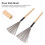 Jazz Drum and Kit Accessory: Maple Handle Steel Wire Brush Set 8