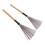 Jazz Drum and Kit Accessory: Maple Handle Steel Wire Brush Set 16