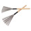 Jazz Drum and Kit Accessory: Maple Handle Steel Wire Brush Set 11