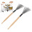2PCS Portable Maple Drum Brushes & Sticks - Strong Cleaning Power 13