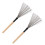 Jazz Drum and Kit Accessory: Maple Handle Steel Wire Brush Set 7