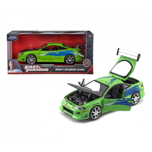 Jada Jada Diecast Fast and Furious - 1995 Mitsubishi Eclipse - 1:24 Scale Collection
