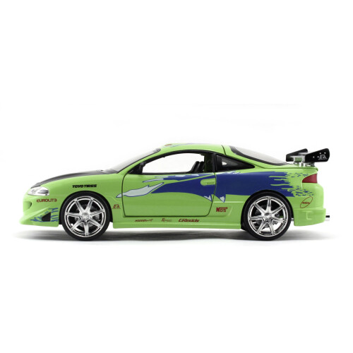 Jada Jada Diecast Fast and Furious - 1995 Mitsubishi Eclipse - 1:24 Scale Collection 2