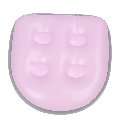 (Pink) Cuscino Gonfiabile Spa Oro per Vasca