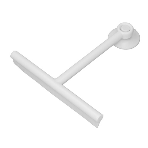 (White) Weiches Silikon-Duschabzieher Weiß