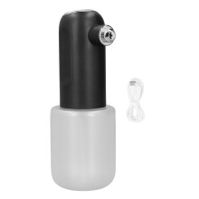 (Black) 430ml elektrischer Schaum-Shampoo-Spender 1200mAh Schwarz