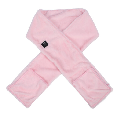 (Pink) USB-verwarmd sjaal snelverwarmend bruin