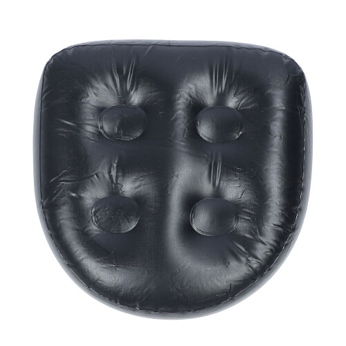(Black) Cuscino Gonfiabile Spa Oro per Vasca