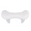 (White) U-förmiger Armstütze für Maniküre, PU-Leder, Schwarz 2