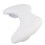 (White) U-förmiger Armstütze für Maniküre, PU-Leder, Schwarz 4