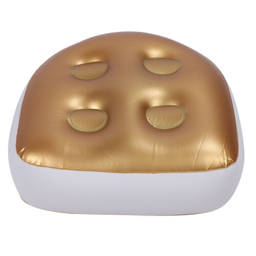 (Gold) Cuscino Gonfiabile Spa Oro per Vasca 1
