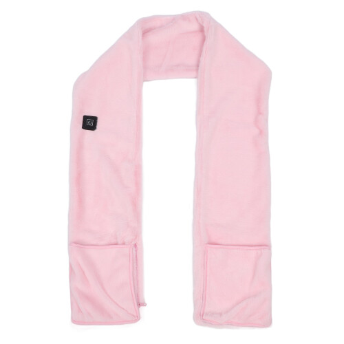 (Pink) USB-verwarmd sjaal snelverwarmend bruin 1