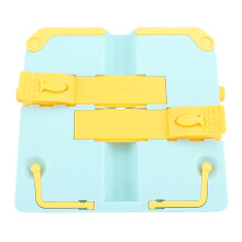 Book Stand Holder for Kids Adjustable Angle Yellow Blue