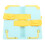 Book Stand Holder for Kids Adjustable Angle Yellow Blue 1