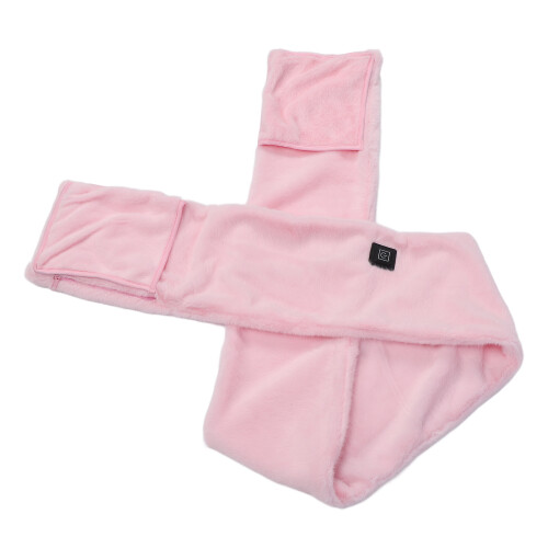 (Pink) USB-verwarmd sjaal snelverwarmend bruin 2