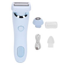 (Blue) Elektrischer Haarschneider 800mAh Damenrasierer Blau