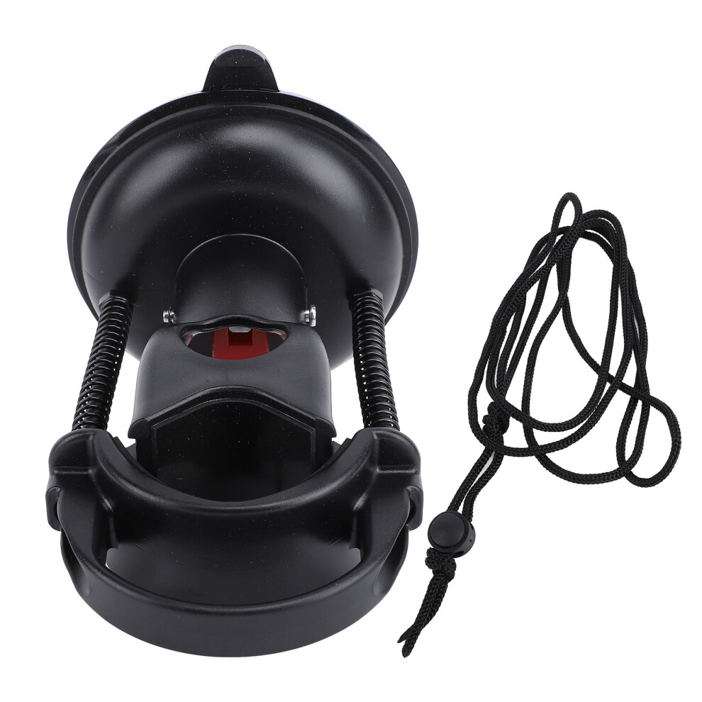 Black Massage Gun Wall Mount Vacuum Suction Cup