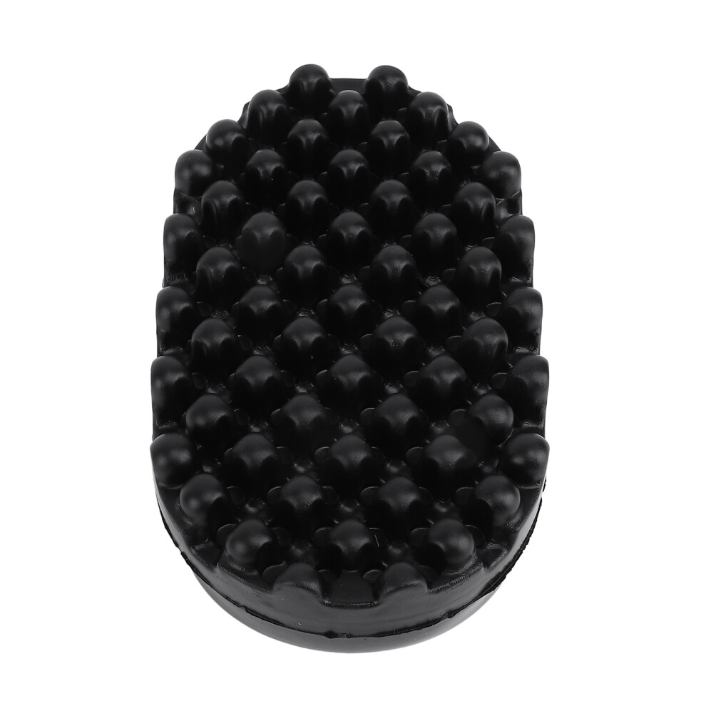 (Dense Tooth) Rubber Curling Hair Brush Non Absorbent Twist Curl Comb for Afro Hair