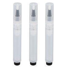 3x leere nachfüllbare Pinsel-Make-up-Konverter, transparent