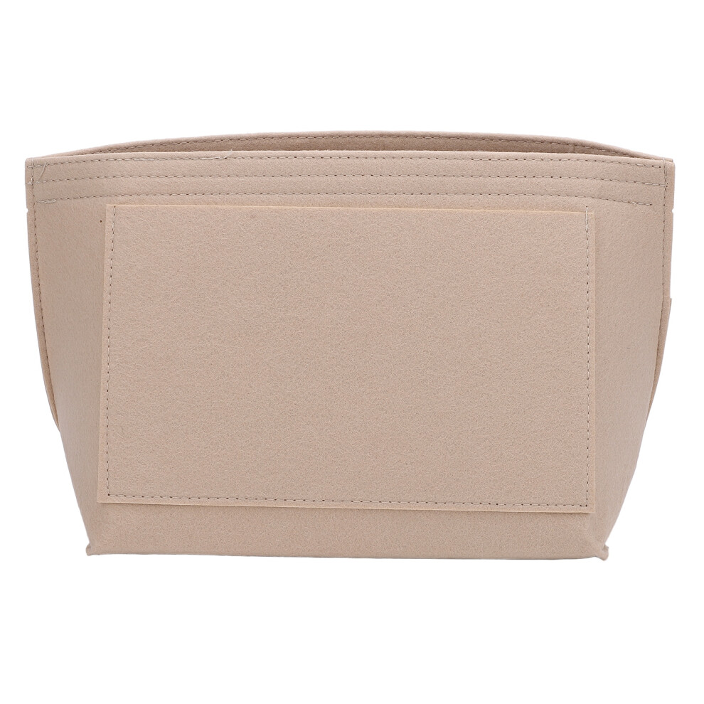 Brown/Black () Felt Purse Organizer Insert Large