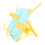 Book Stand Holder for Kids Adjustable Angle Yellow Blue 2
