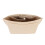 (Brown) Felt Purse Organizer Insert Medium Brown 3
