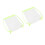 2 Pack Clear Drawstring Bag PVC See Through Portable Backpack 4